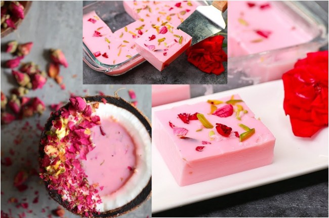Rose Pudding Recipe, Rose Recipe