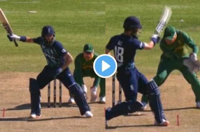 SA vs ENG 3rd ODI Moeen Ali shot