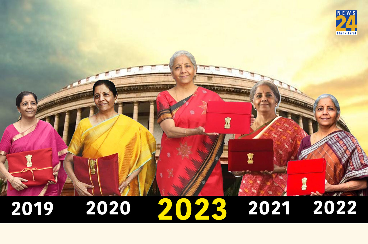 Union Budget 2023, Nirmala Sitharaman Look