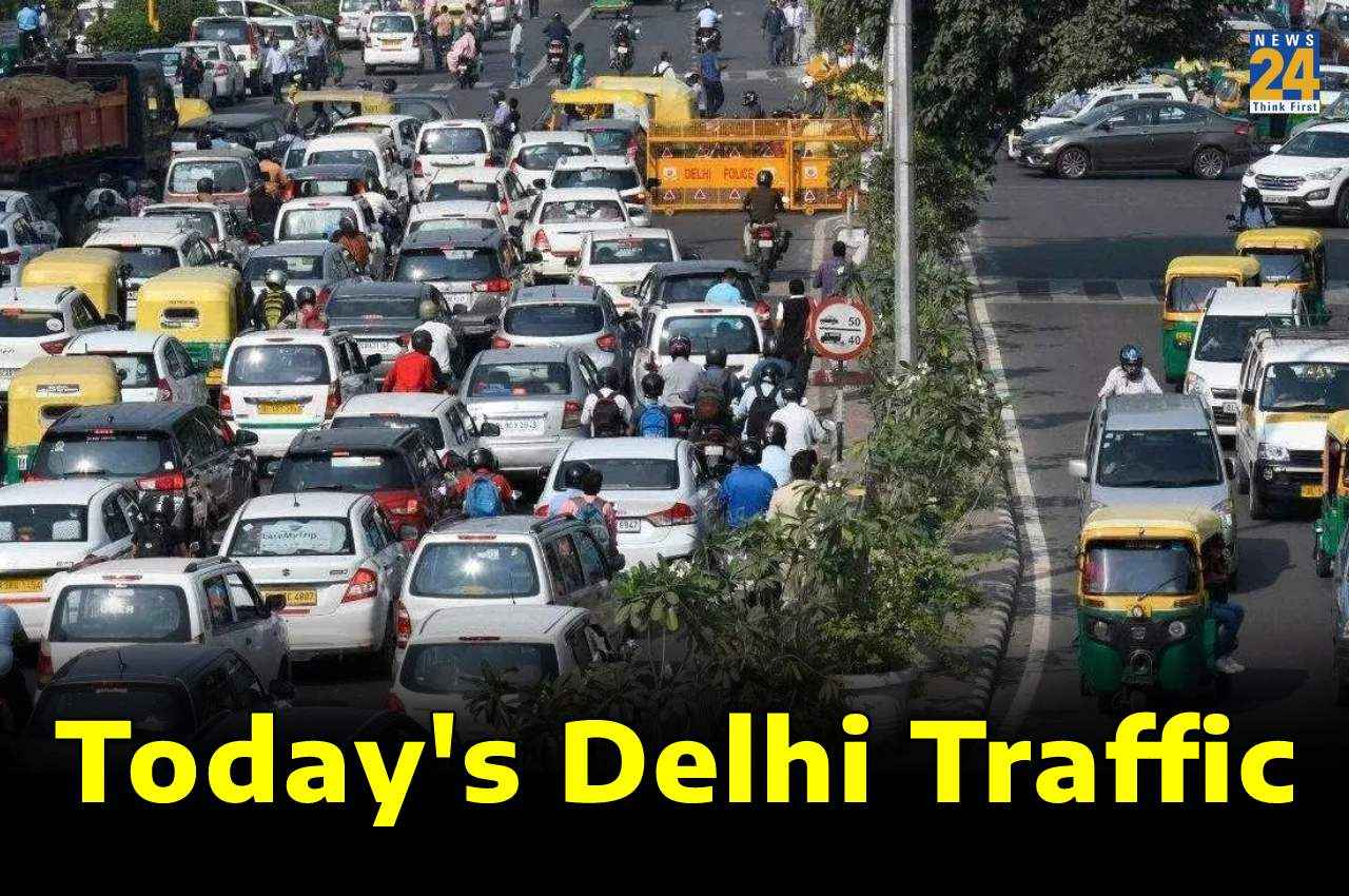 Delhi Traffic Live Update: दिल्ली शहर में कहां-कहां है ट्रैफिक, यहां जानें पल-पल का अपडेट