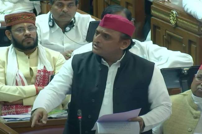 UP Assembly: Akhilesh Yadav targeted BJP in House, said - We are not against Ramcharitmanas, hindi news