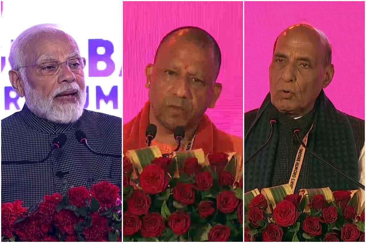 Investors Summit 2023 Yogi said Better environment for investment in uttar pradesh Rajnath told Invest means return up