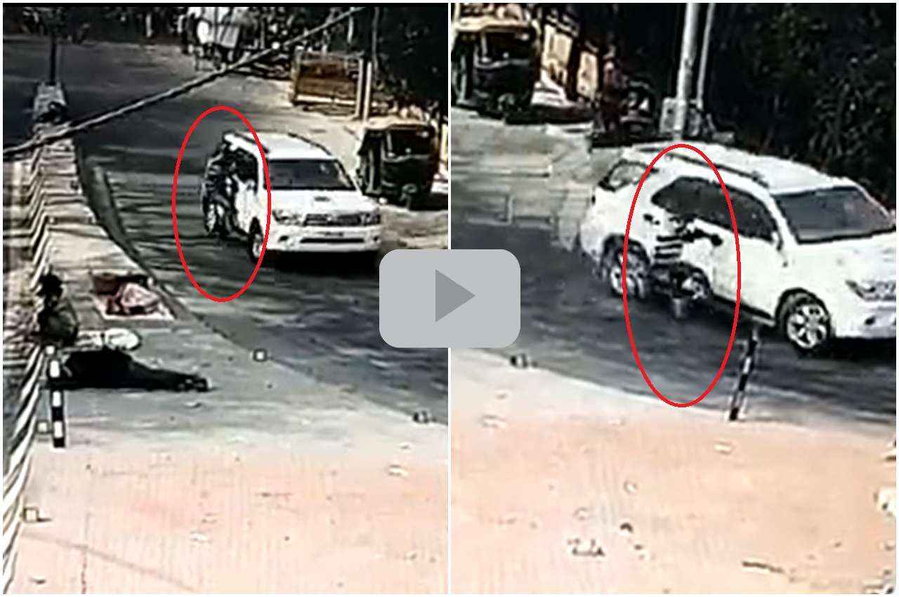 Viral Video: टक्कर के बाद ई-रिक्शा चालक को SUV की खिड़की से लटकाकर घसीटा, फिर सड़क पर फेंका