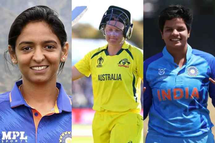 WPL 2023 Auction Shefali Verma Harmanpreet Kaur