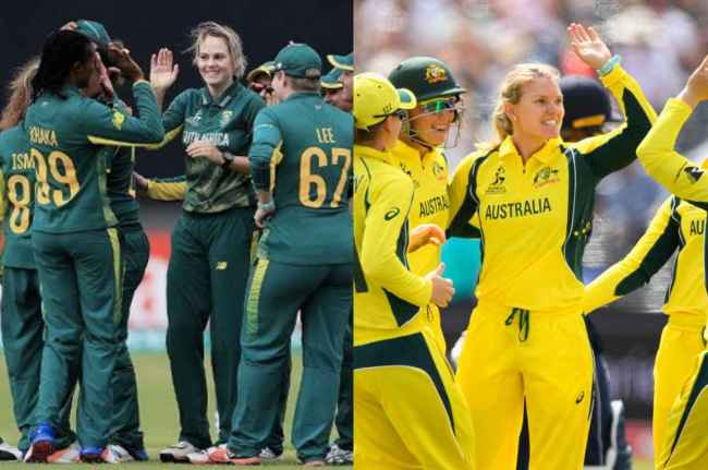 Women's T20 WC 2023 RSA W vs AUS W Head to Head