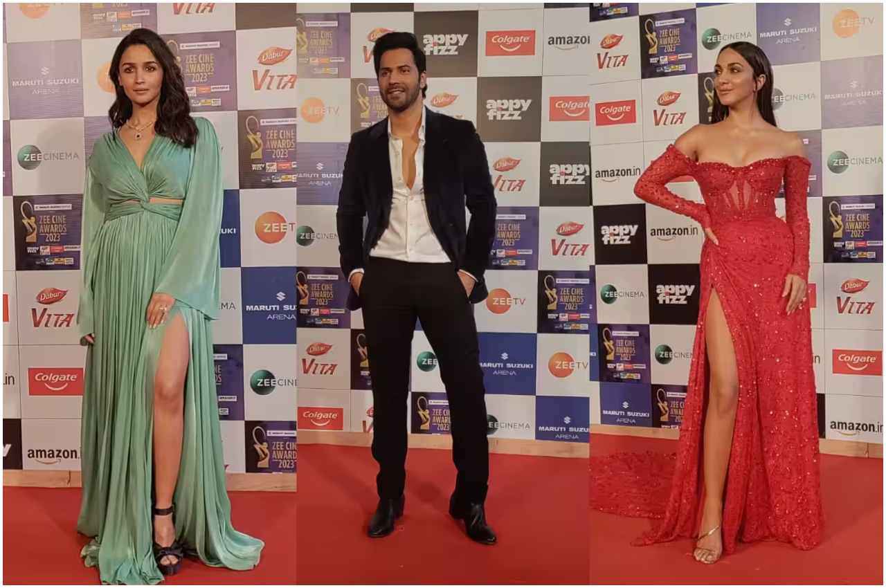 Zee Cinema Award 2023 में लगा बॉलीवुड सितारों का मेला, अलग-अलग लुक में नजर आए स्टार्स