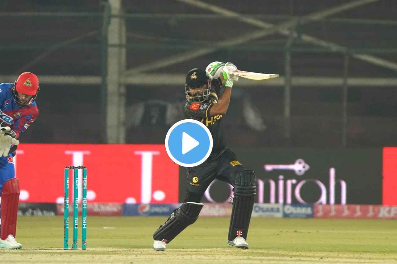 babar azam hit a beautiful four to mohammad amir
