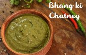 bhang tamatar ki chutney, hemp chutney