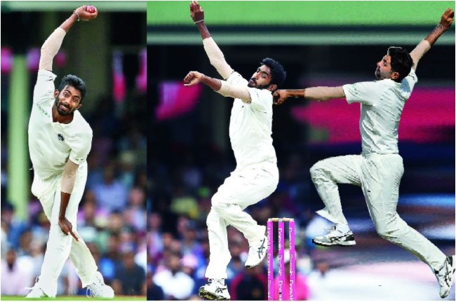 bumrah action