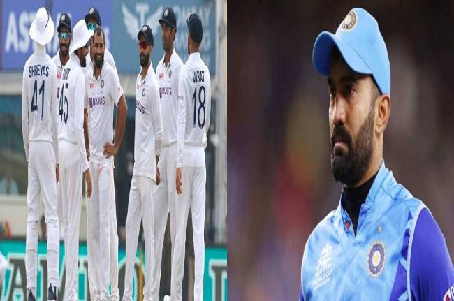 dinesh karthik selected playing 11 for india australia first test