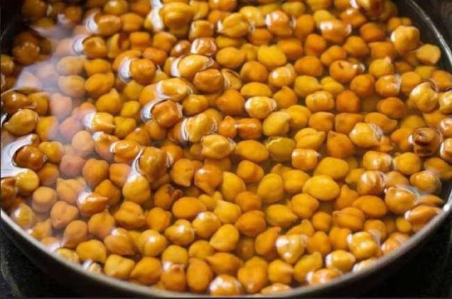 eat soaked gram in morning