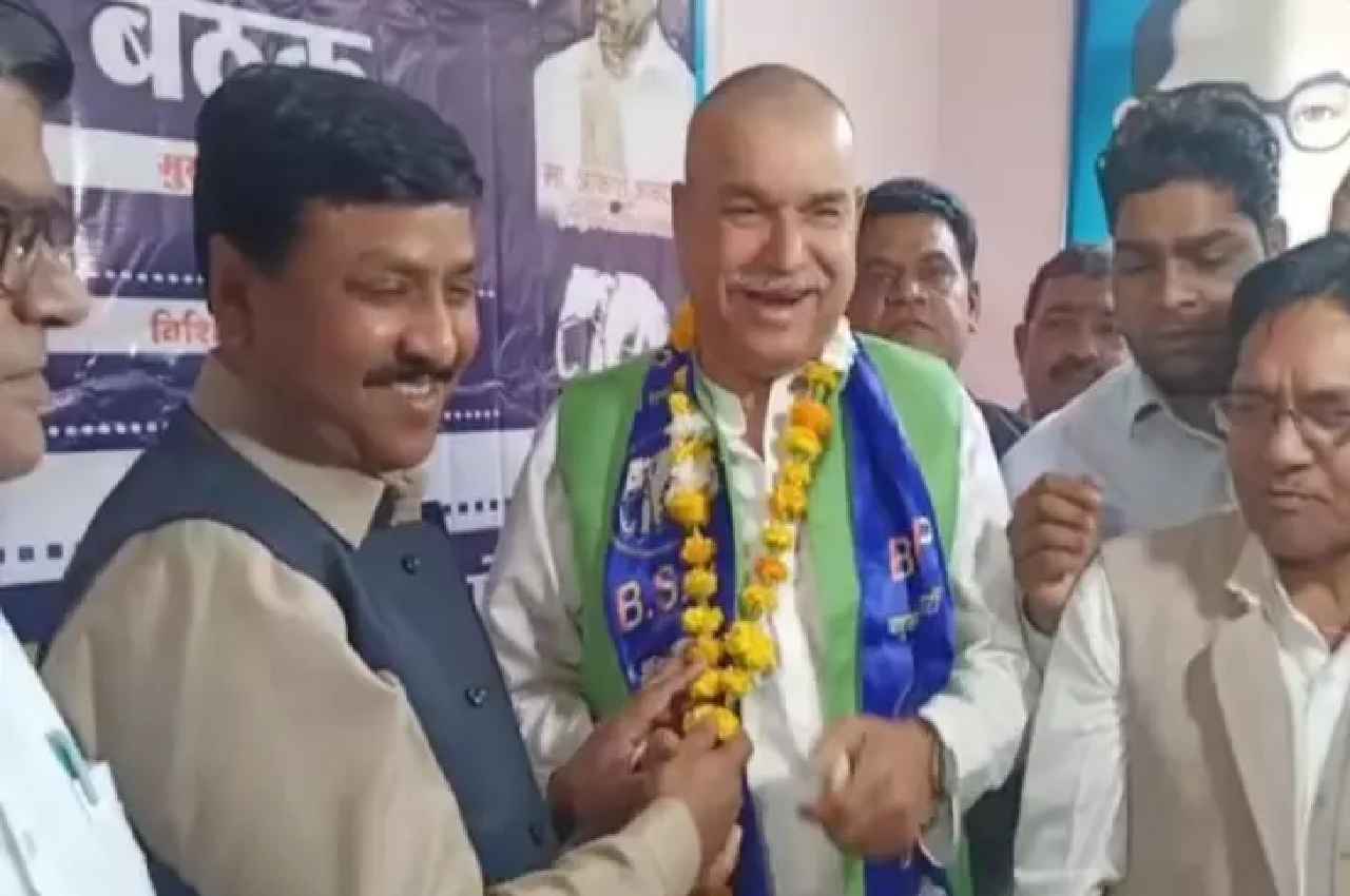 gwalior chambal veteran congress leader balveer dandotia joins bsp