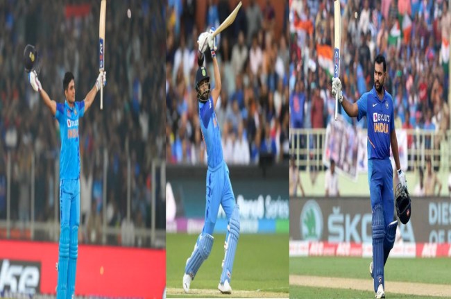 indian batsman to score hundreds in all formats