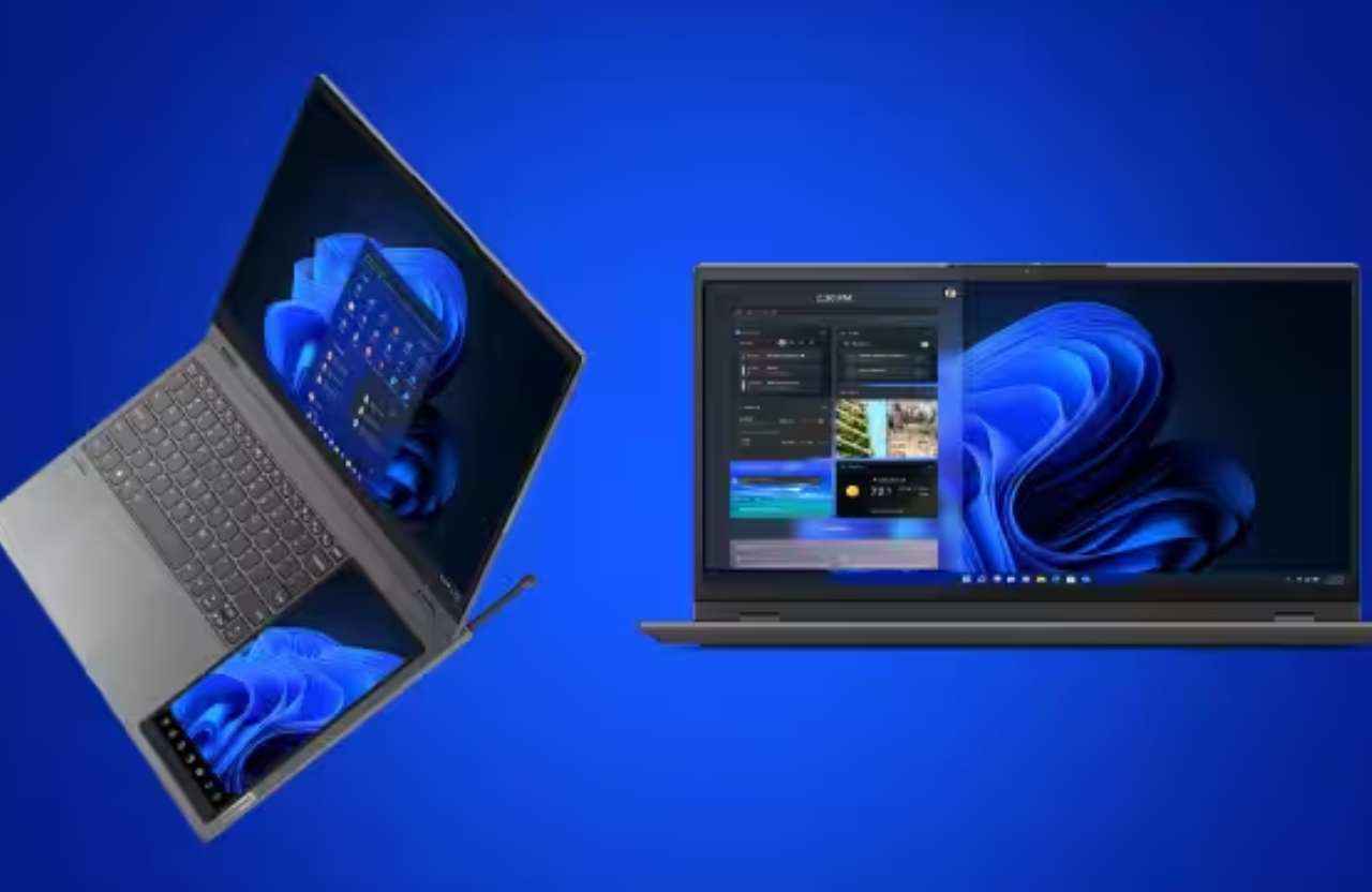 Lenovo का धांसू डुअल स्क्रीन लैपटॉप लॉन्च, डिजाइन ही नहीं कीमत जानकर भी उड़ जाएंगे होश!