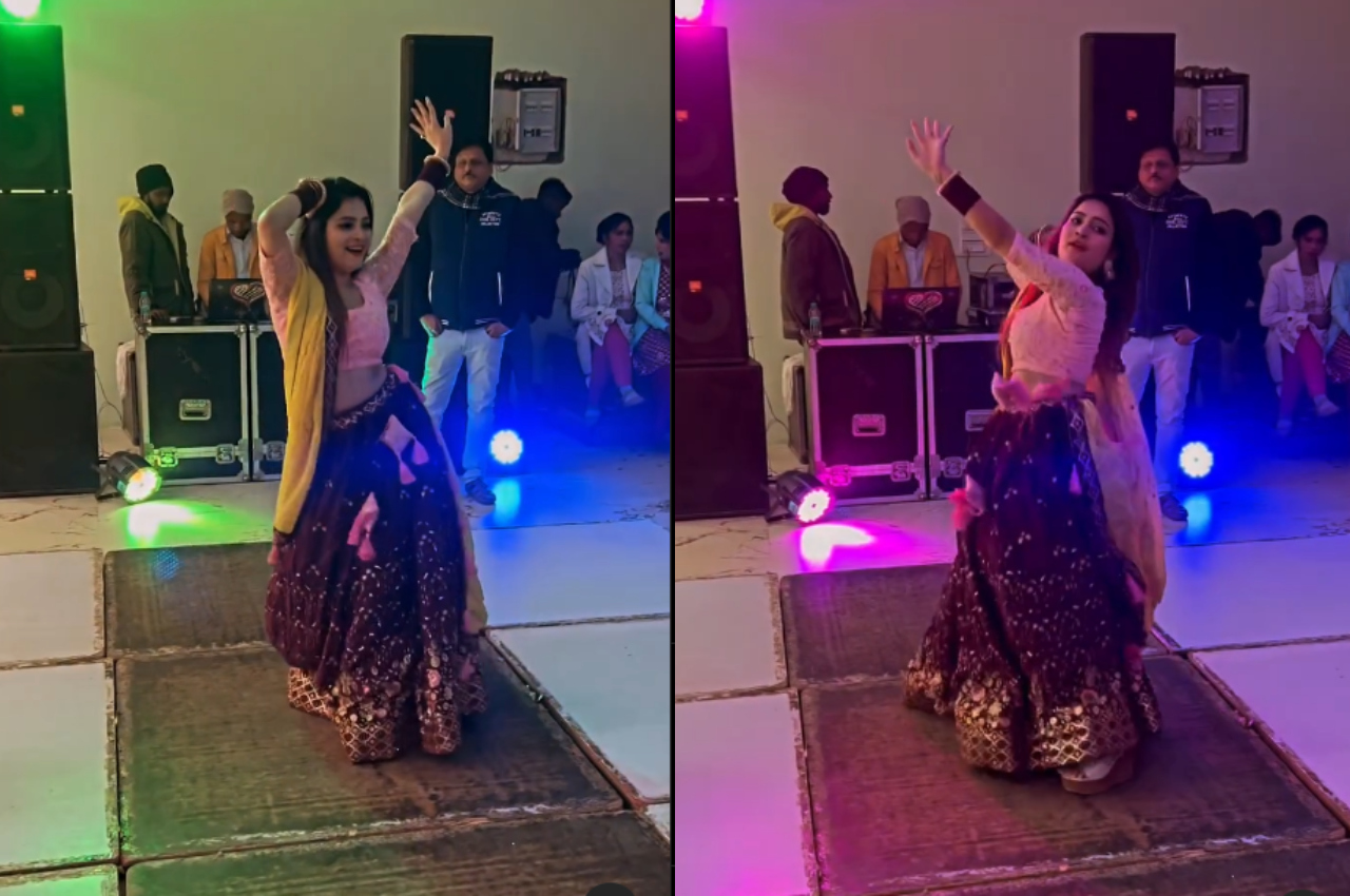 girl dance on wedding,dance viral video