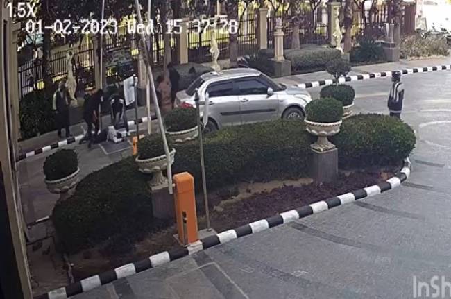 rajasthan news cctv footage of jodhpur gang war