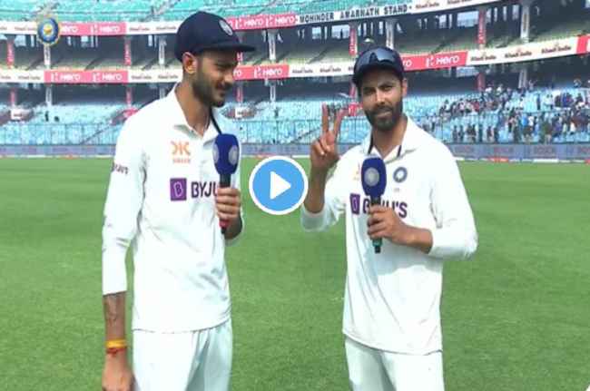 ravindra jadeja told axar patel secret of spin bowling