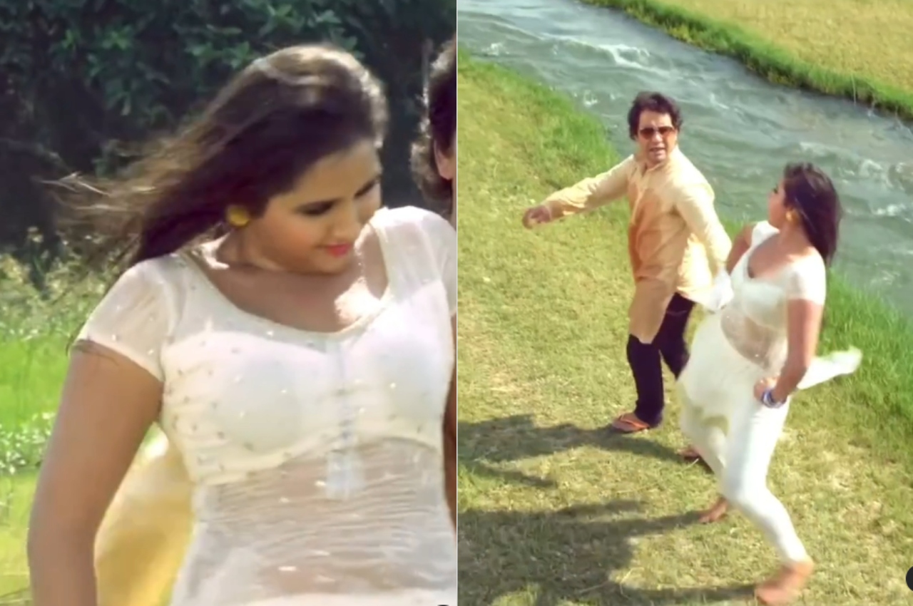 Romantic video, Nirua, Dinesh Lal Yadav, Kajal Raghwani, Bhojpuri