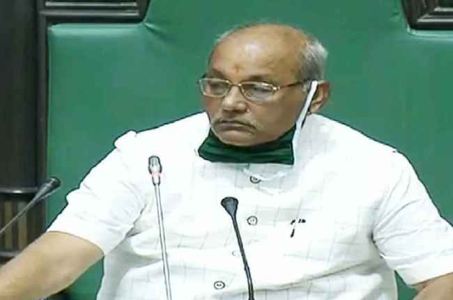 speaker girish gautam admitted bansal bospital deteriorating health