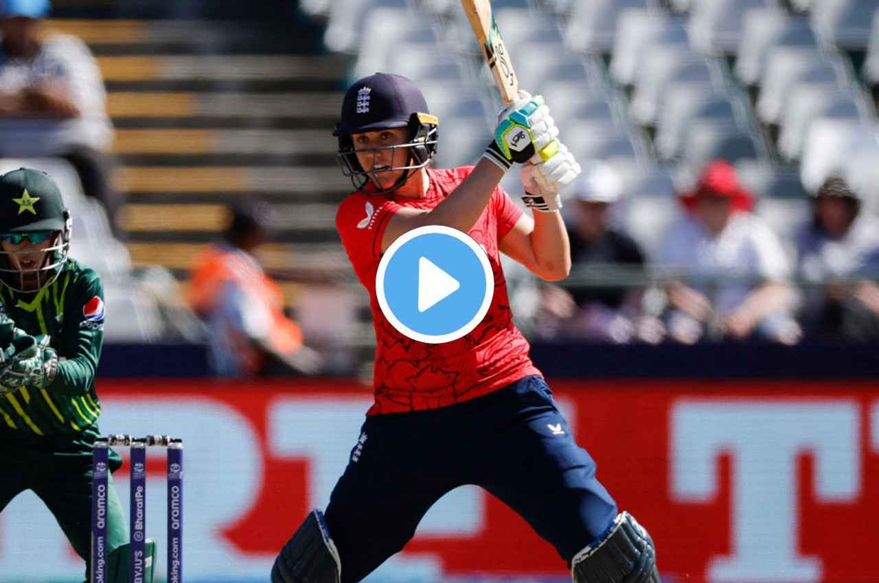 ENG W vs PAK W: Nat Sciver-Brunt ने काटा बवाल, ताबड़तोड़ बल्लेबाजी से मचाया गदर, देखें वीडियो