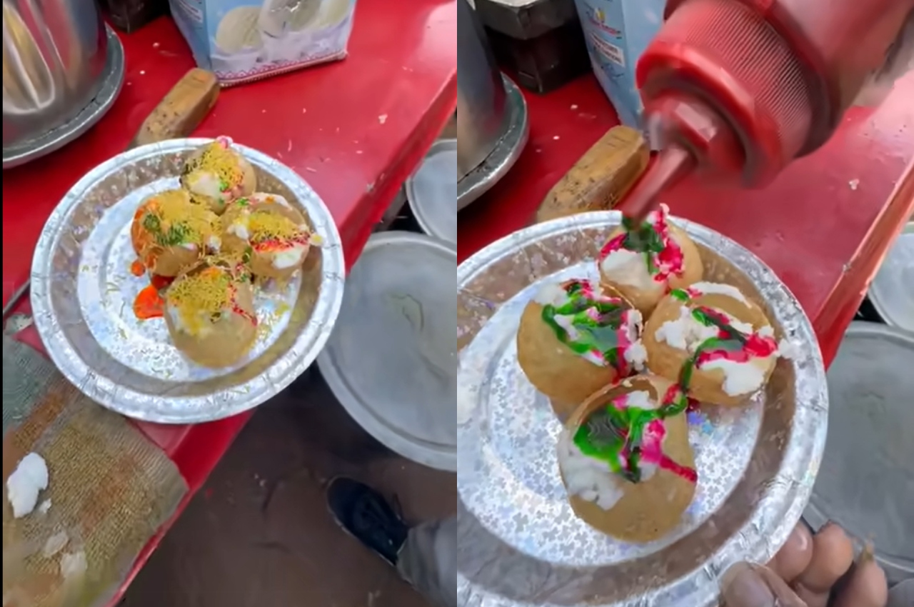 viral video, trending video,weird food combinations