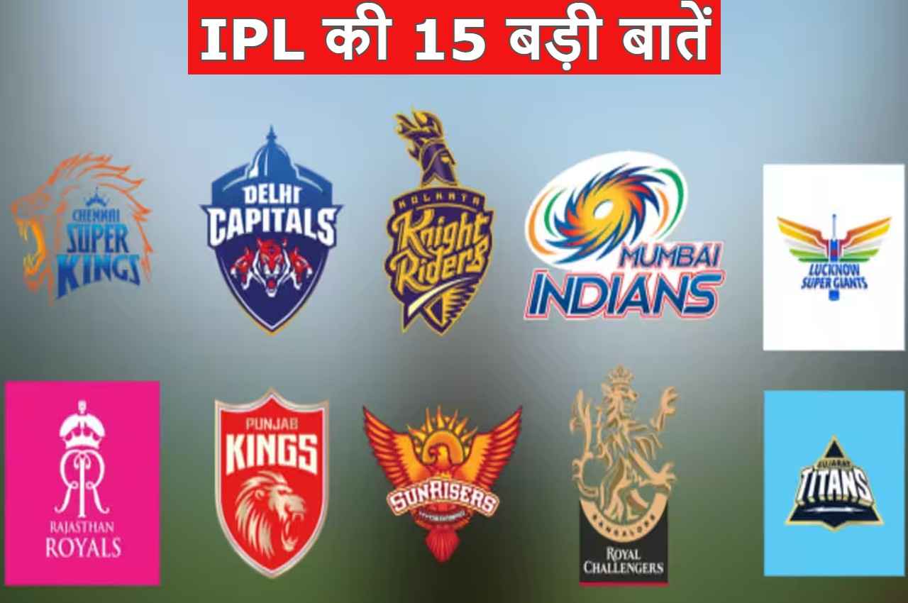 IPL Facts: आईपीएल के इतिहास की वो 15 बातें, जिनके बारे में जानकर आप रह जाएंगे हैरान