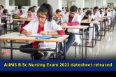 AIIMS B.Sc Nursing Exam 2023