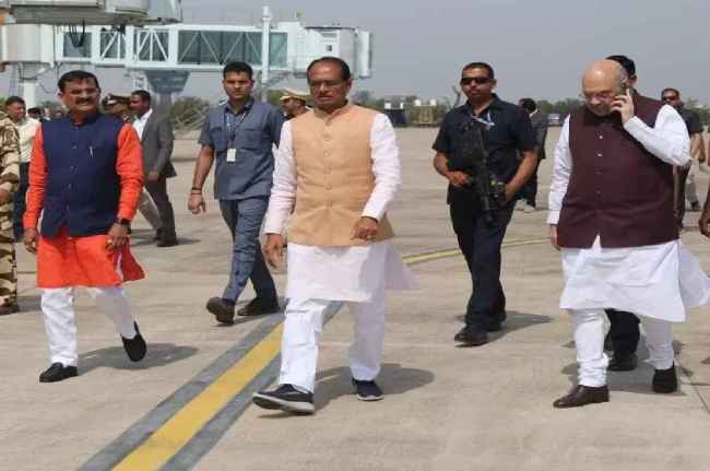 Amit Shah visit Chhindwara CM Shivraj Singh Chouhan