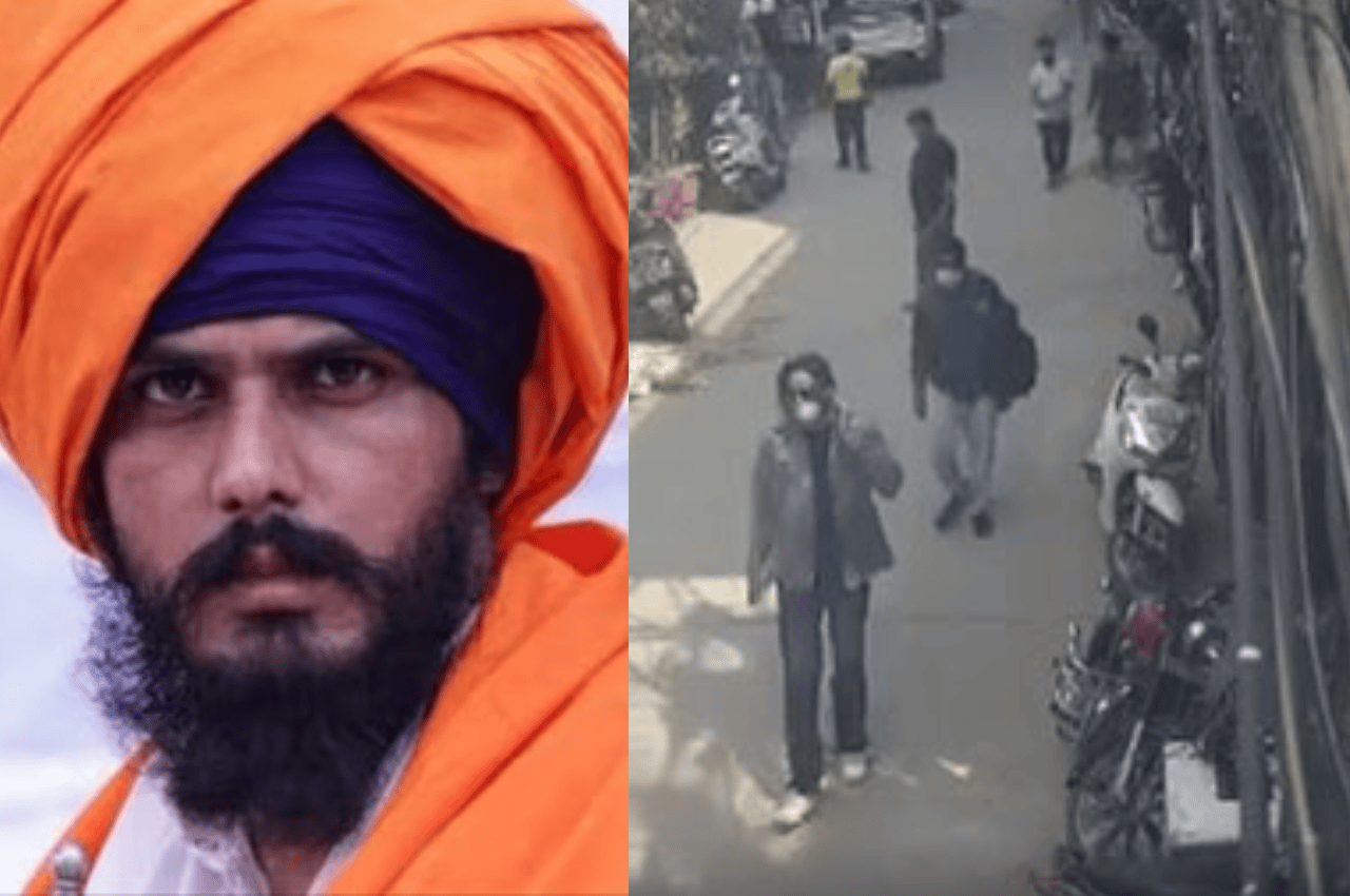 VIDEO: बाल कटवाए...पगड़ी बांधना भी छोड़ा, दिल्ली की सड़कों पर नए गेटअप में घूमता दिखा भगोड़ा अमृतपाल