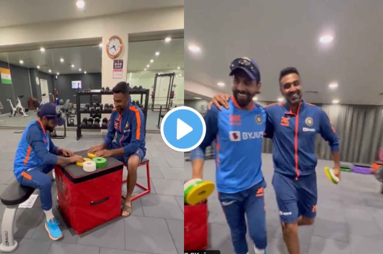 Ashwin Jadeja Natu Natu dance Player of the Series India Australia Ashwin Jadeja Natu Natu dance Player of the Series India Australia