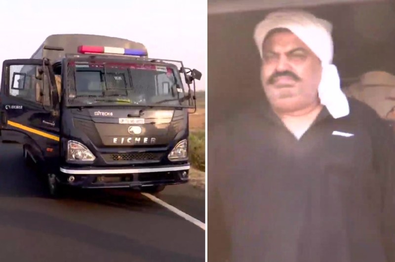 Atiq Ahmed Convoy, UP Police, Prayagraj