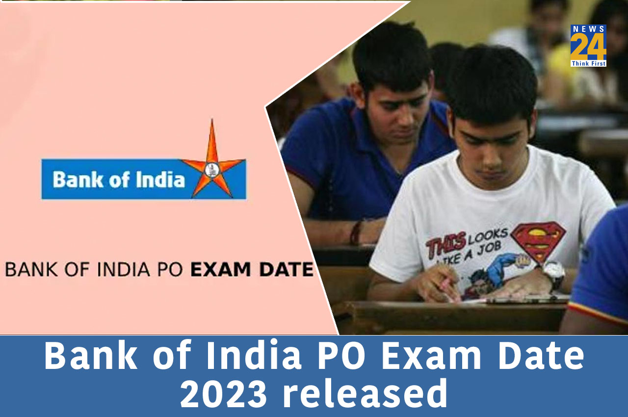 Bank of India PO Exam Date 2023