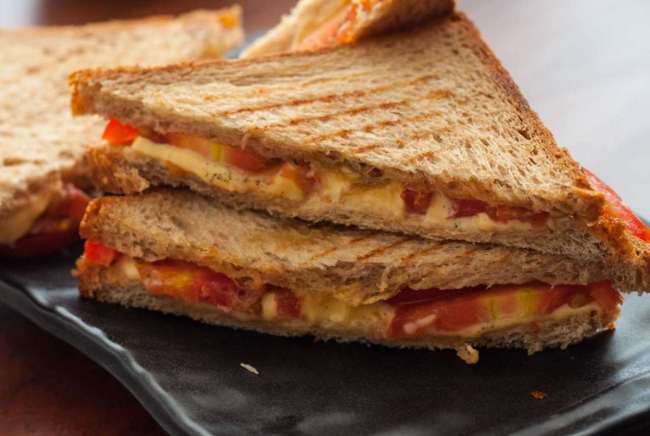 Brown Bread Sandwich, Recipe, Sandwich Recipe, Healthy Recipe, Breakfast Recipe