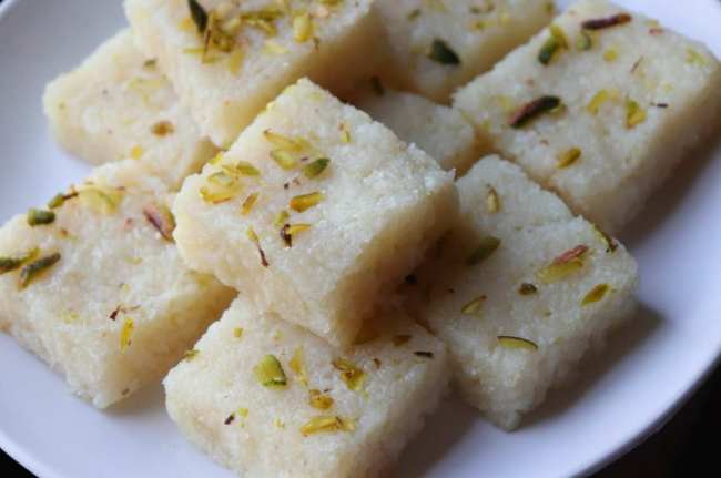 Coconut Barfi, Recipe, Nariyal ki barfi, nariyal barfi recipe, nariyal barfir, Coconut Recipes,