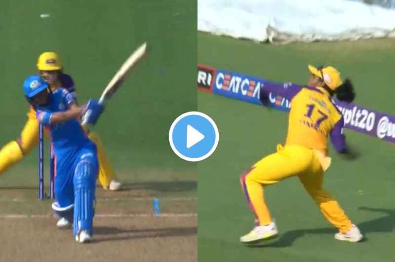 Deepti Sharma caught brilliant catch of Harmanpreet Kaur