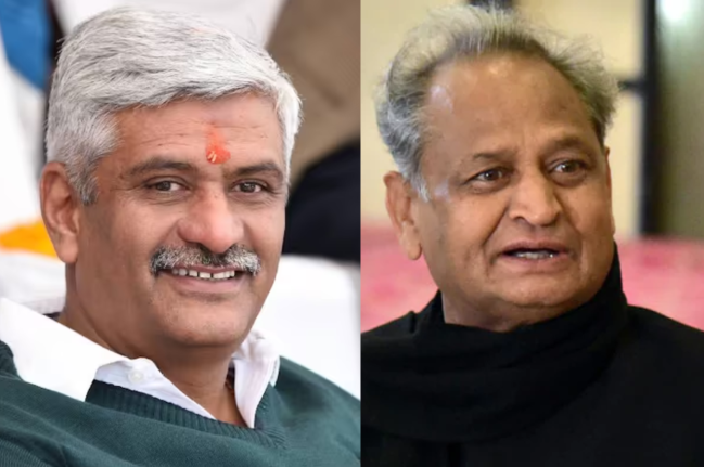 CM Ashok Gehlot Target Gajendra Singh Shekhawat CM Ashok Gehlot Target Gajendra Singh Shekhawat