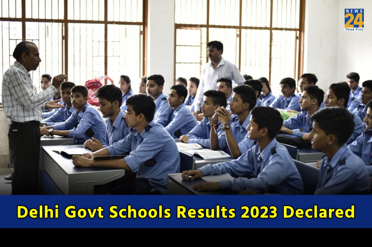 Delhi Govt Schools Results 2023 Declared