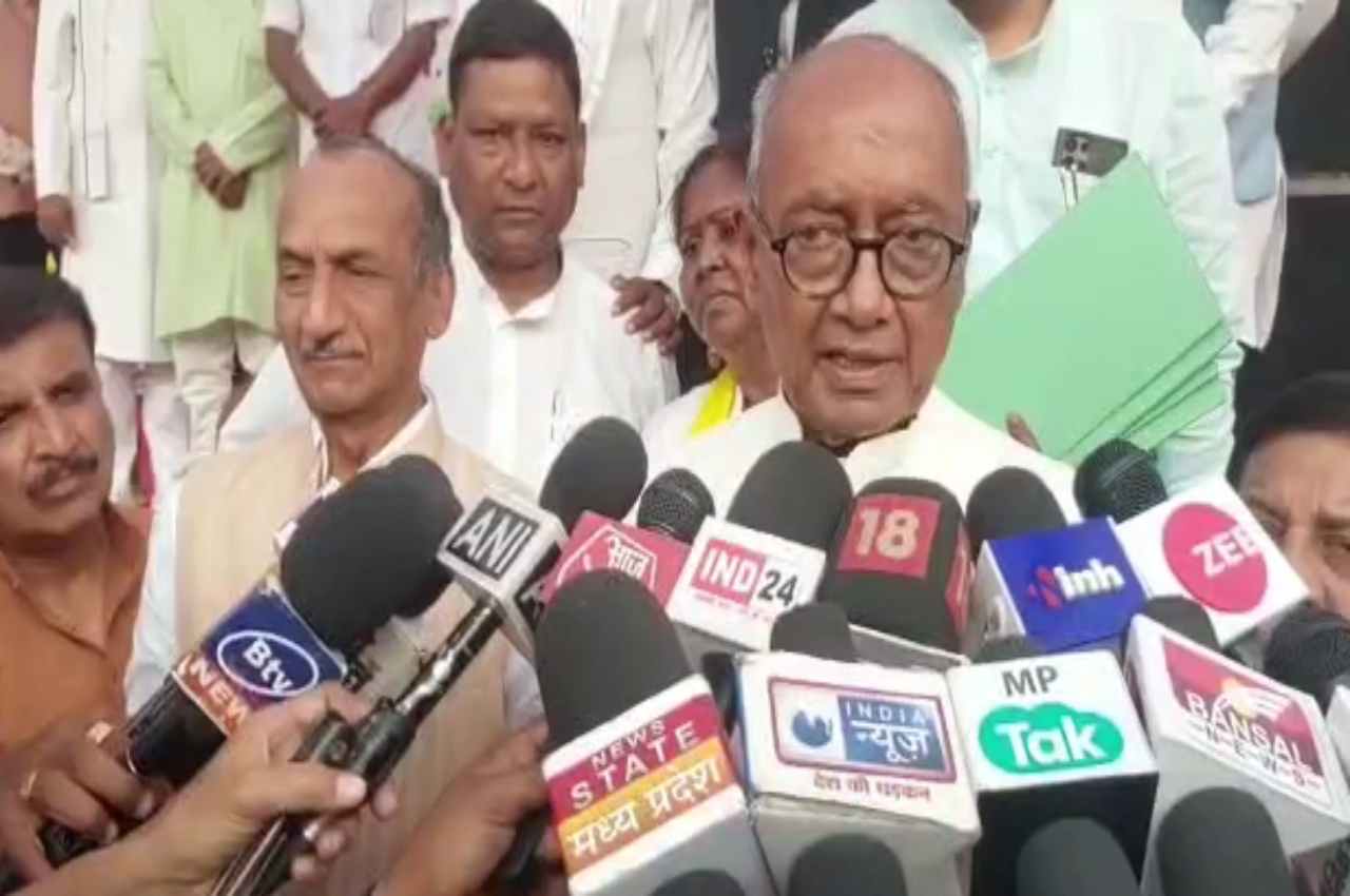 Digvijay Singh Target Shivraj Singh Chouhan