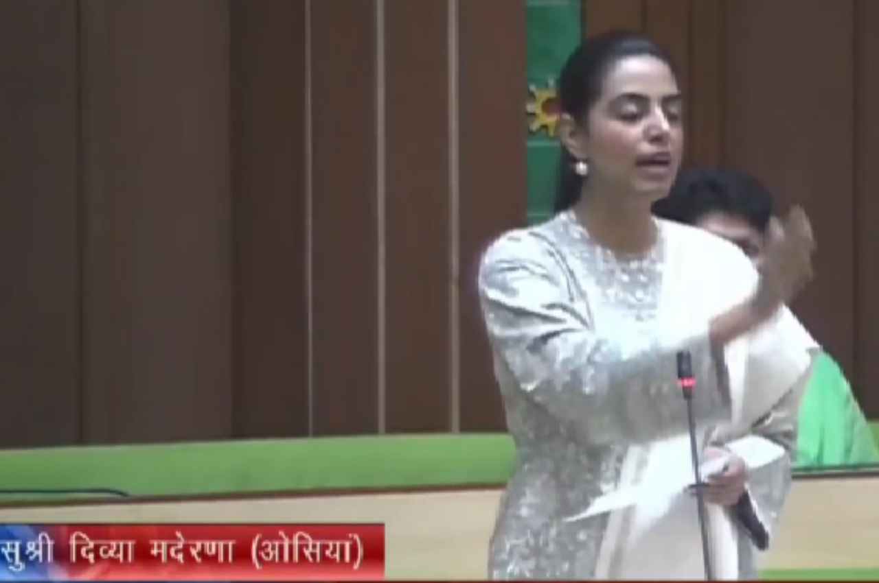 Divya Maderna Target Minister Shanti Dhariwal