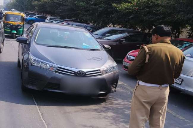 Greater Noida, Car challan, UP News