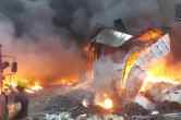 Gujarat Valsad Fire, Gujarat news, Fire in Valsad, fire in scrap godowns, Valsad news, Vapi news