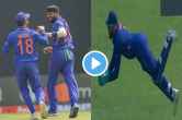 Hardik Pandya dismissed Steve Smith KL Rahul great catch