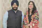 harjot bains, harjot wedding, jyoti yadav, harjot bains wedding IPS officer, jyoti yadav punjab minister