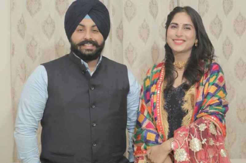 harjot bains, harjot wedding, jyoti yadav, harjot bains wedding IPS officer, jyoti yadav punjab minister