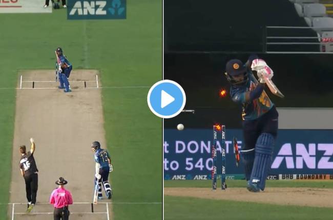 Henry Shipley clean bowled Pathum Nissanka watch video