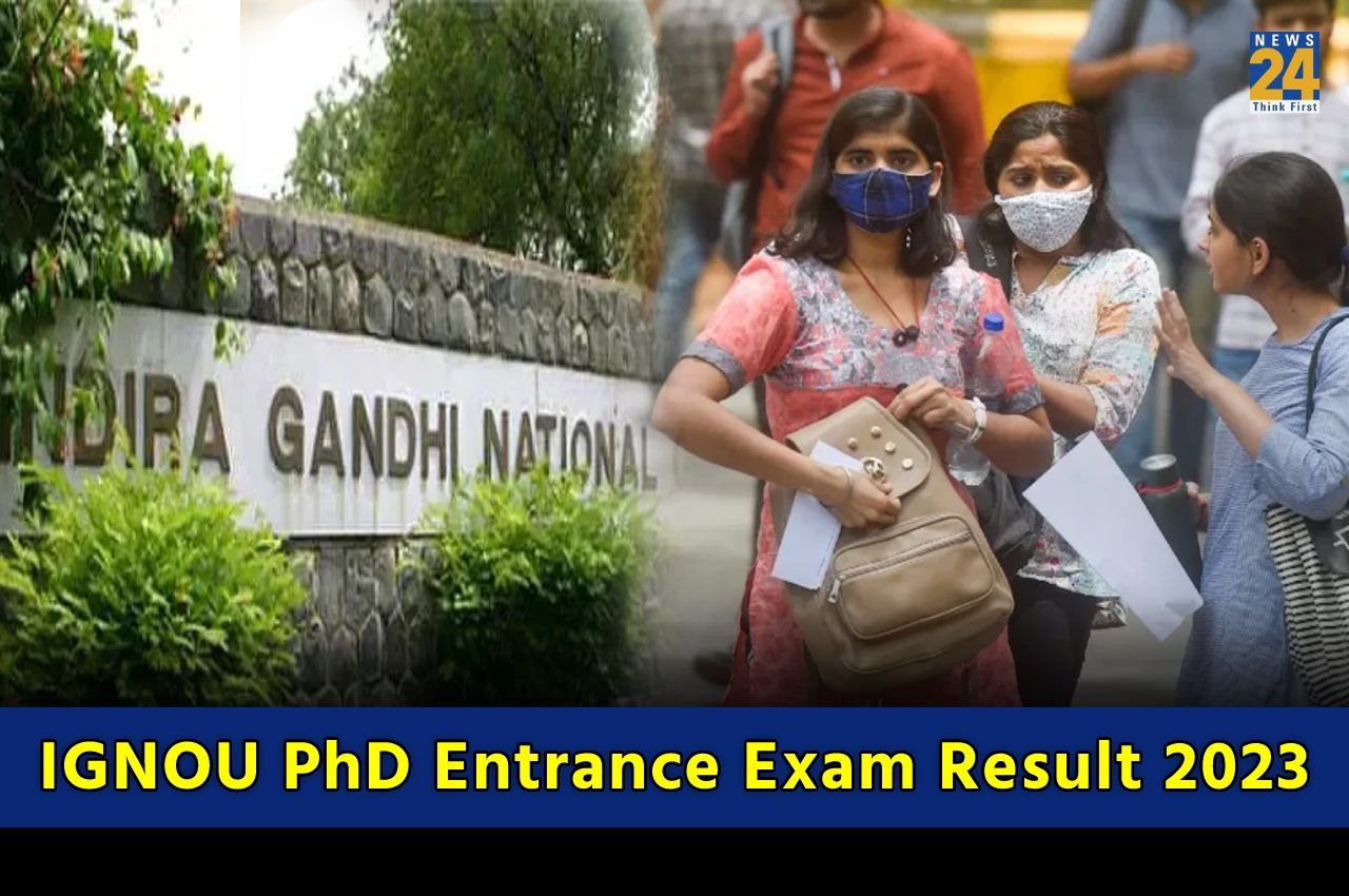 IGNOU PhD Entrance Exam Result 2023