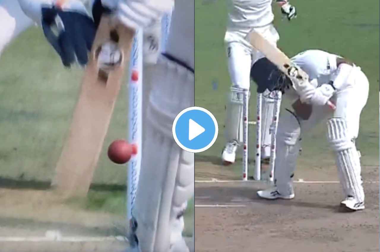 IND vs AUS: हवा में लहराकर सीधे स्टंप में घुसी Nathon Lyon की बॉल, पुजारा भी रह गए हैरान, देखें वीडियो