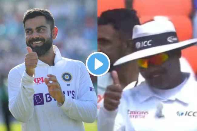 IND vs AUS 4th Test Virat Kohli Nitin Menon