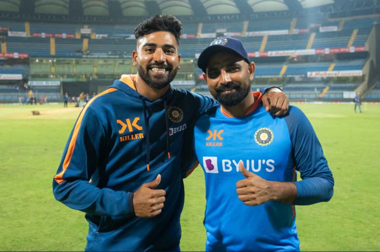 IND vs AUS Mohammed Shami Mohammed Siraj