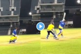 IPL 2023 CSK MS Dhoni practice